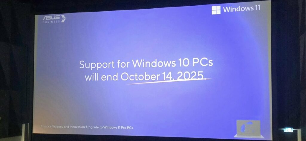 Support for Windows 10 PCs will end October 14. 2025