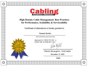 Certificate Cabeling